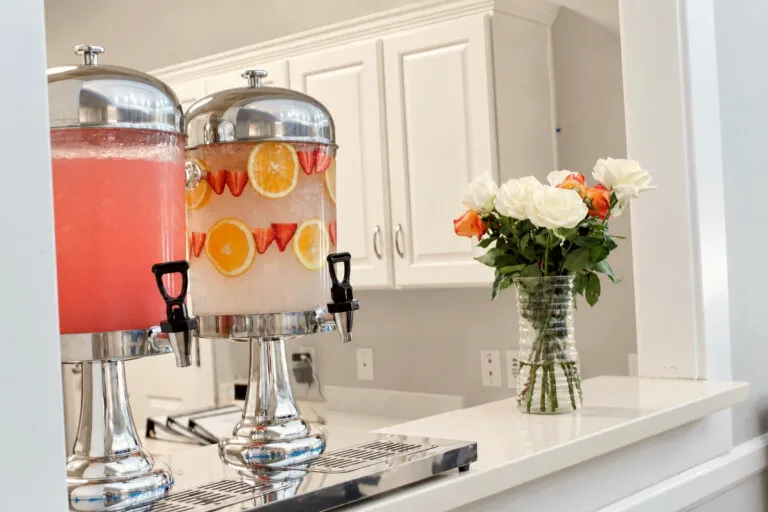 Hydration station at Barton House