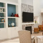 Show photo 12: Living room built ins at Barton House
