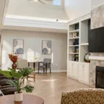 Show photo 9: Living room skylight at Barton House