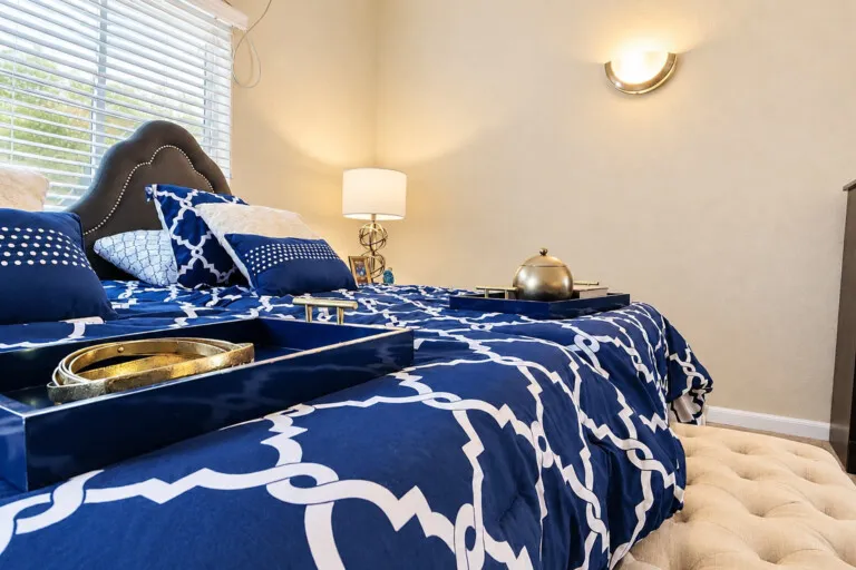 Residence bedroom at Novellus Clairemont