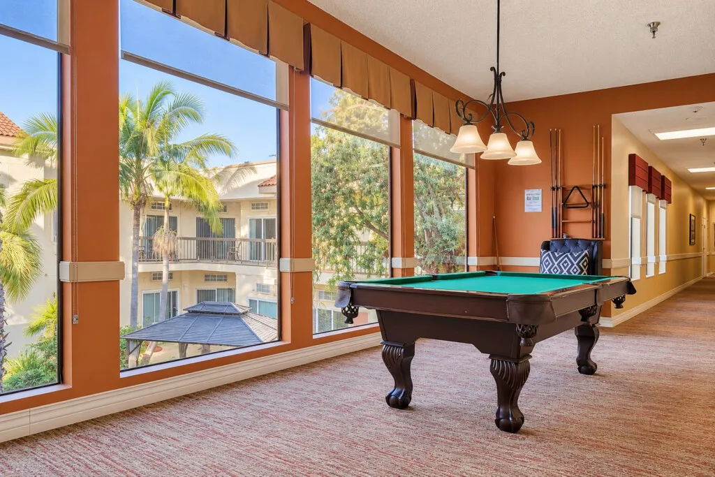 Billiards room