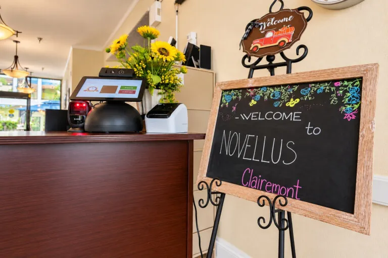 Front desk at Novellus Clairemont