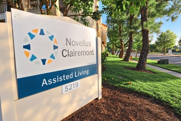 Monument sign at Novellus Clairemont