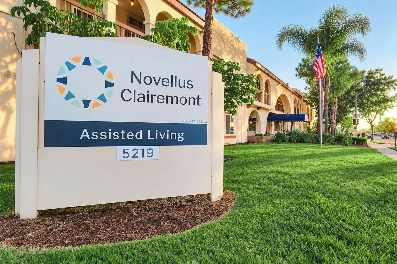 Sign entrance at Novellus Clairemont