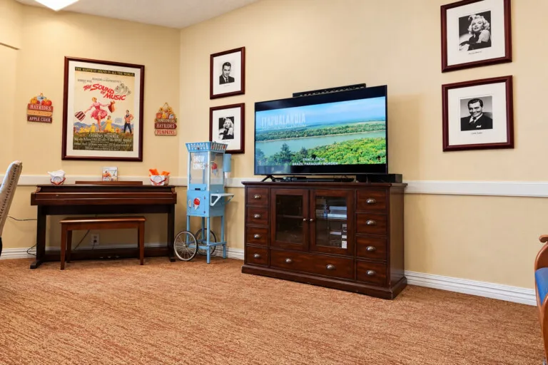 TV lounge at Novellus Clairemont