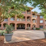 Show photo 28: The courtyard patio at The Terraces at Kingwood