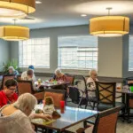 Show photo 110: Bingo afternoon in the activity room