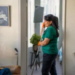 Show photo 62: Housekeeping cleaning a residence
