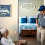 Show photo 54: Maintenance checking in with a resident