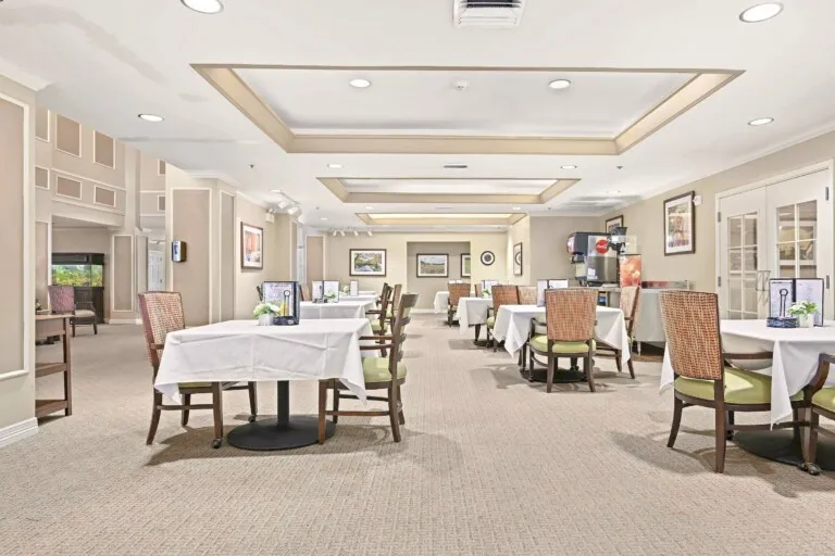 The dining room at Tarina of Cypresswood
