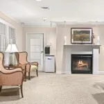 Show photo 21: Fireplace sitting area at Tarina of Cypresswood