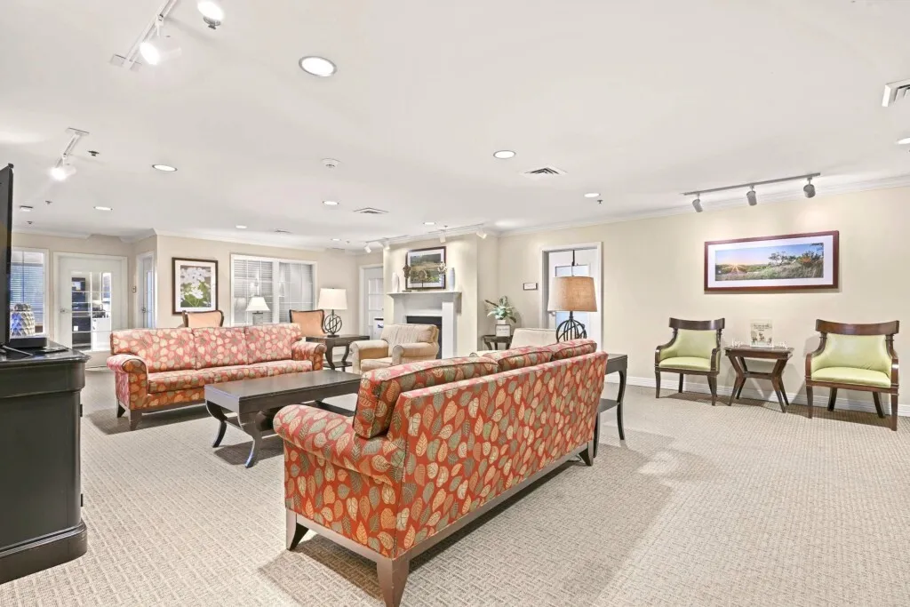 Great room sofas at Tarina of Cypresswood