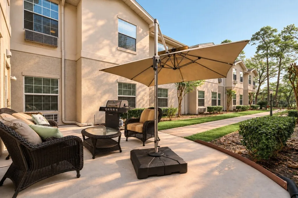 Patio seating