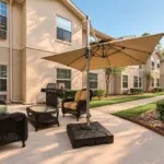 Show photo 8: Patio umbrella at Tarina of Cypresswood