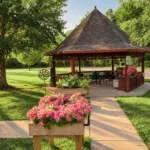 Show photo 5: Gazebo walkway at Tarina of Kingwood