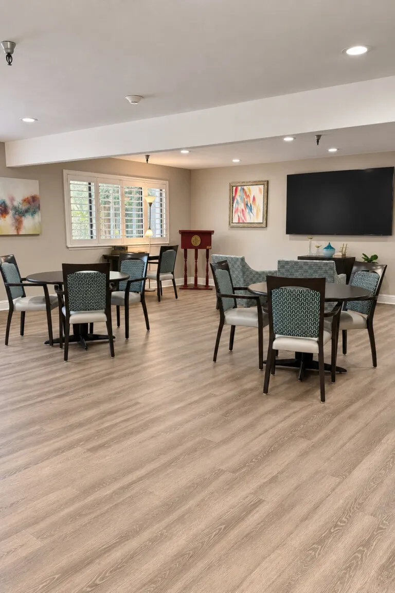 Activity room at Tarina of Stockton