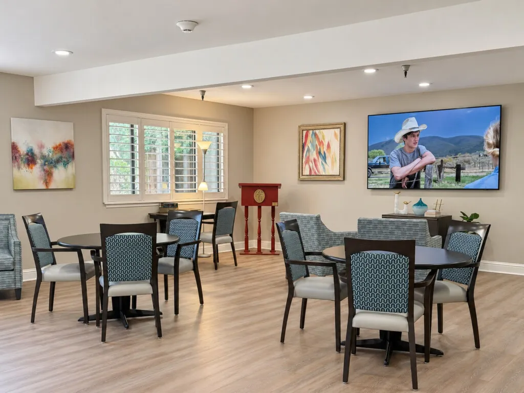 Activity room at Tarina of Stockton
