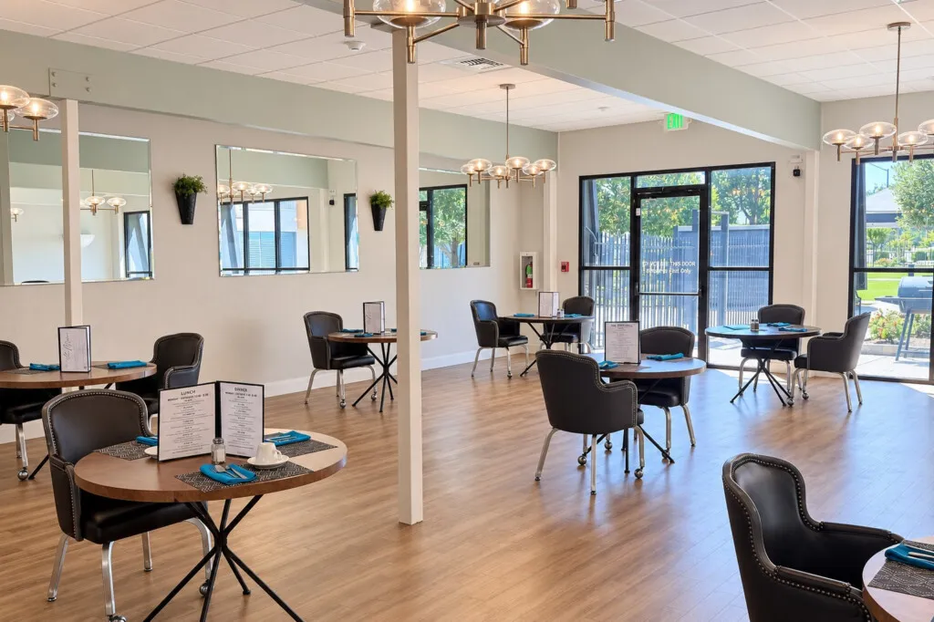 Bistro dining room at Tarina of Stockton