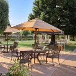 Show photo 1: Patio umbrellas at Tarina of Stockton