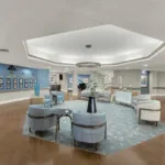Show photo 65: Atrium lounge piano at The Terraces at Kingwood
