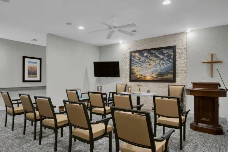 The chapel at The Terraces at Kingwood