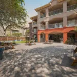 Show photo 30: Courtyard picnic area at The Terraces at Kingwood
