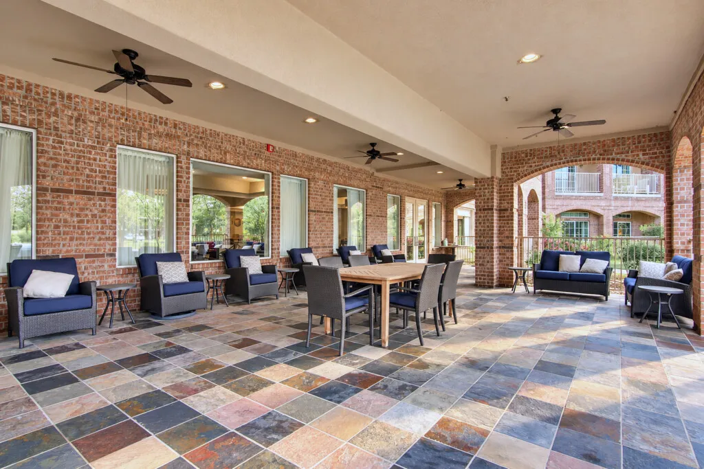 Covered patios